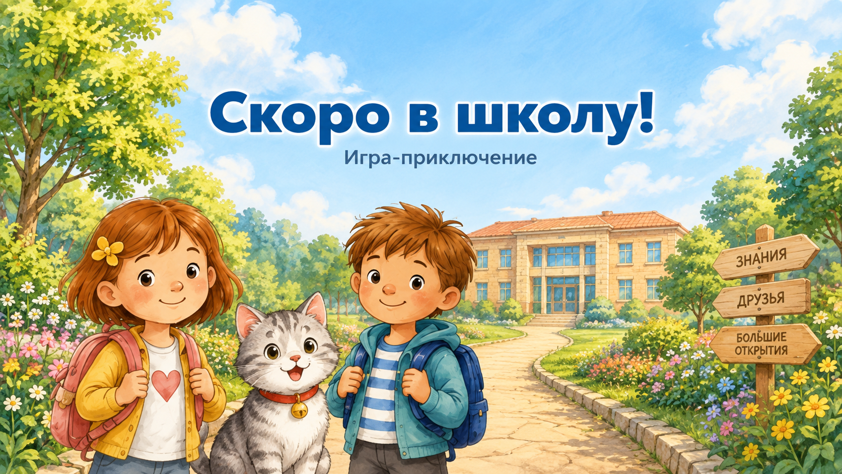 Обложка проекта «Скоро в школу»